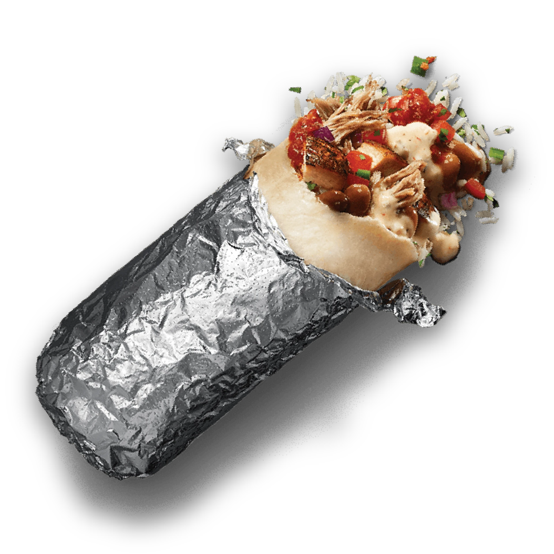 Loaded burritos at Chipotle Bowls & Co